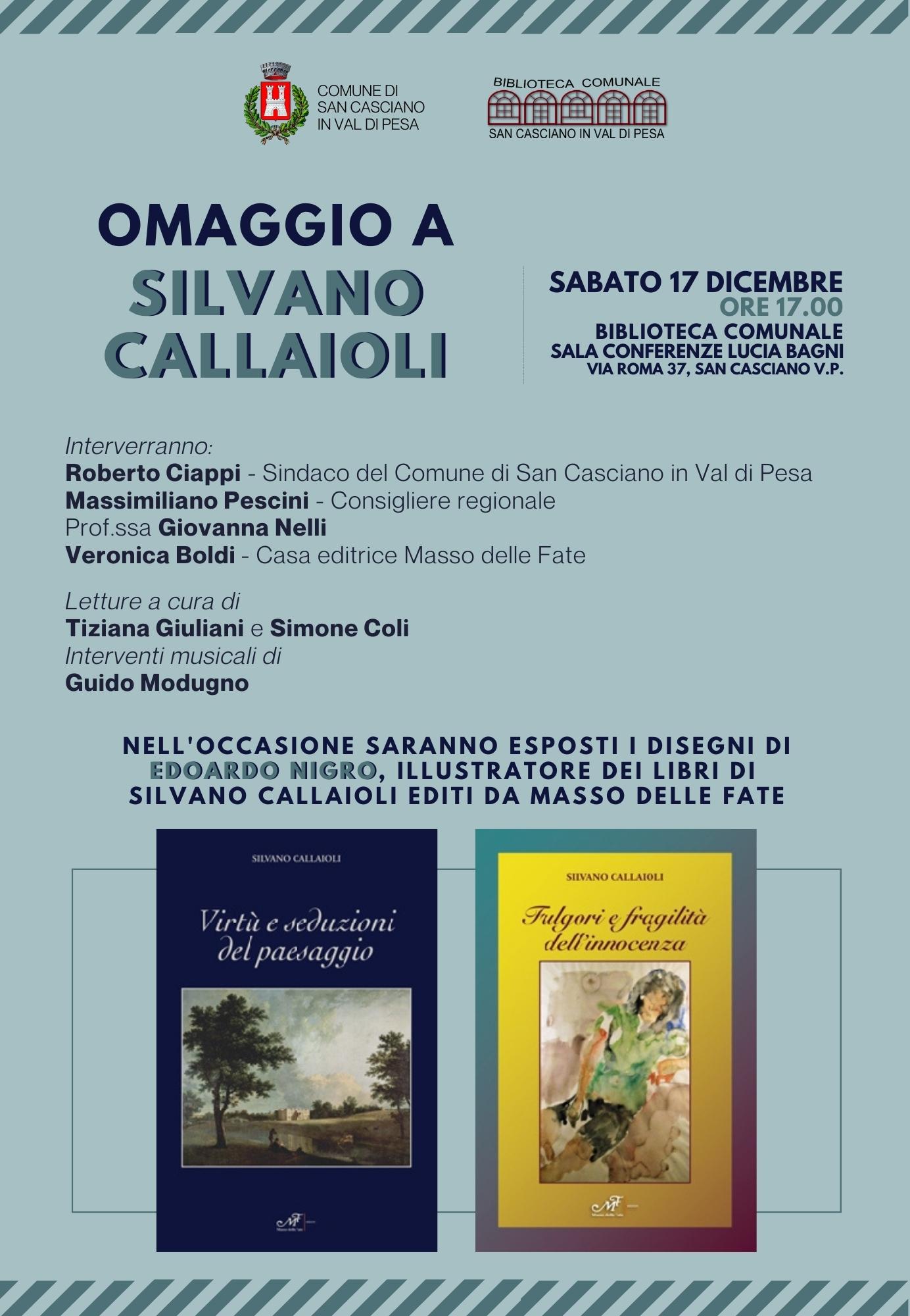 Omaggio a Silvano Callaioli