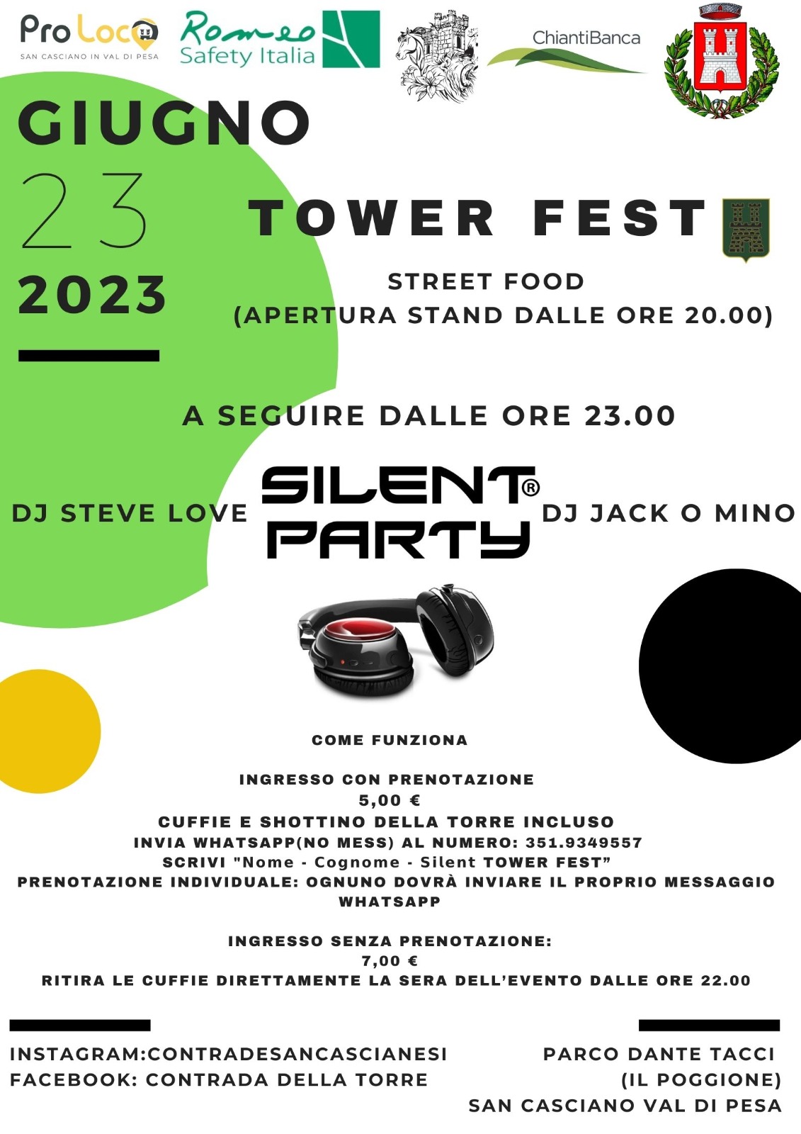 Tower Fest 23 giugno