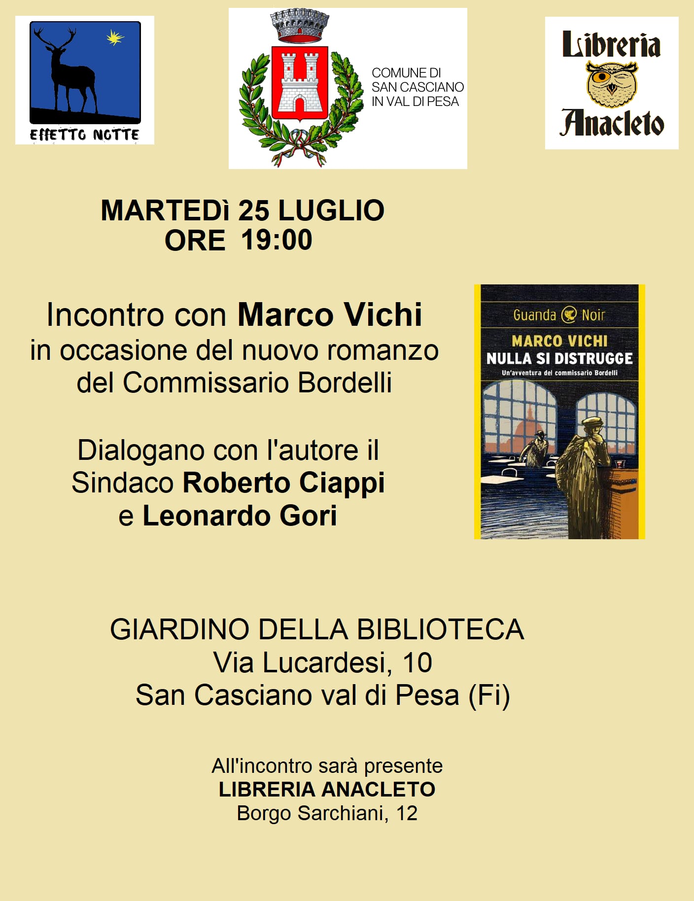 Presentazione libro Vichi