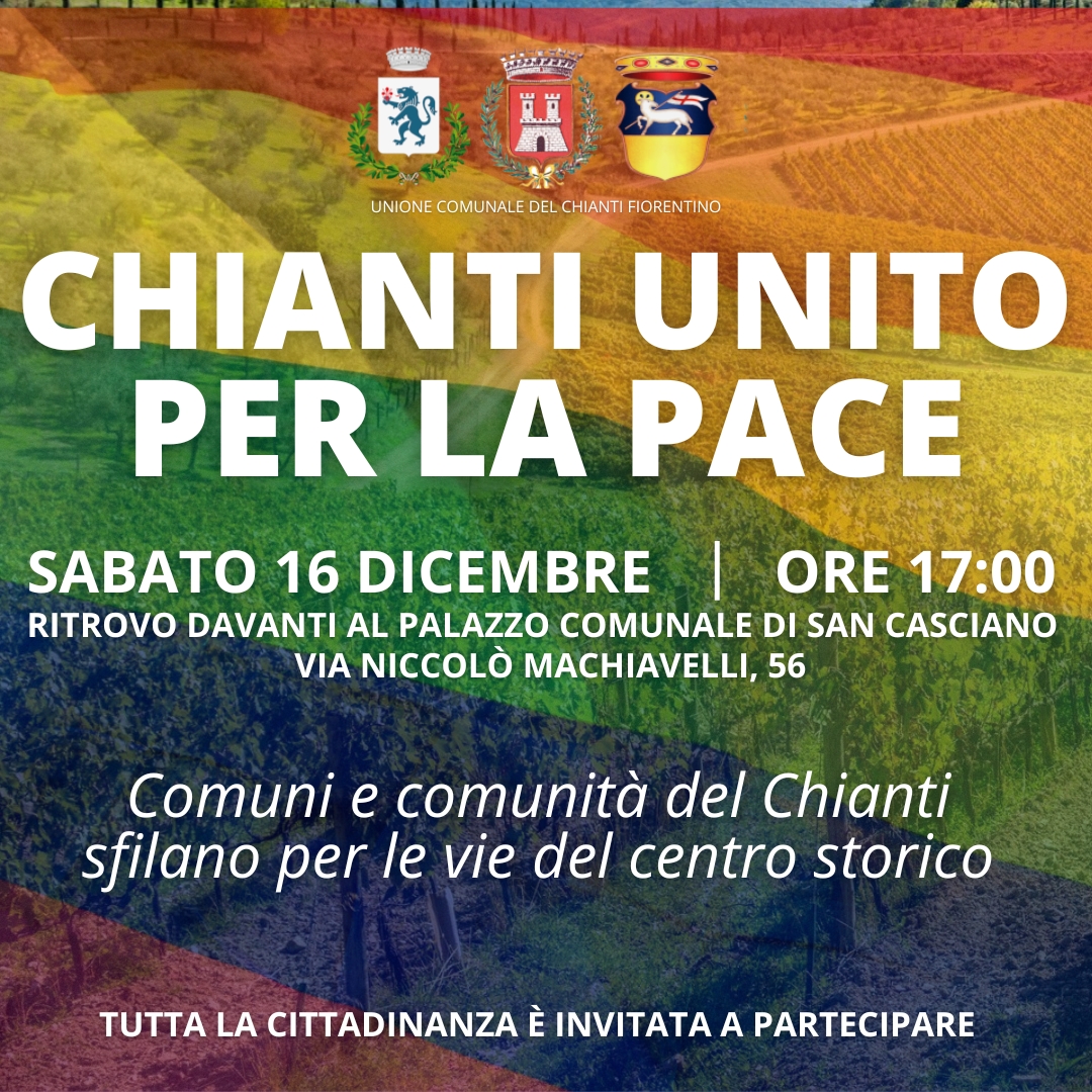 Chianti unito per la pace