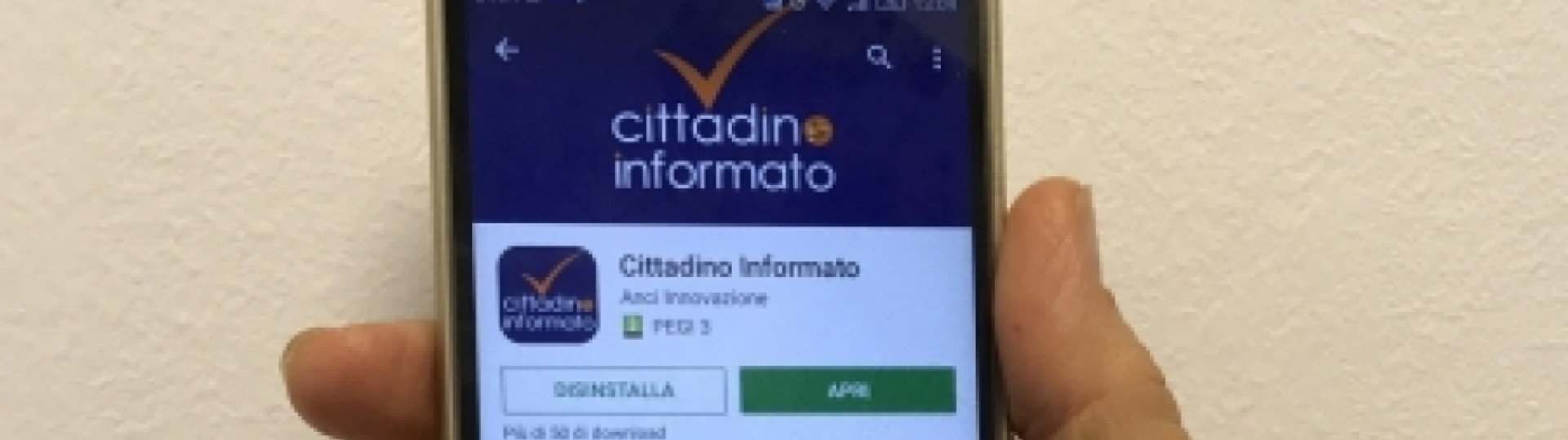 Immagine nuova APP Cittadino informato