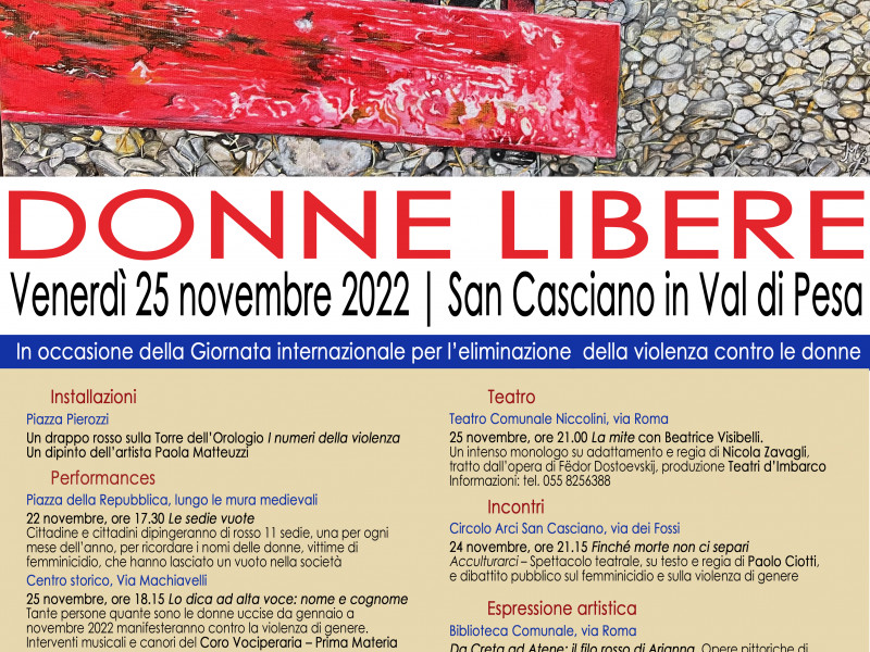 Locandina "Donne Libere"