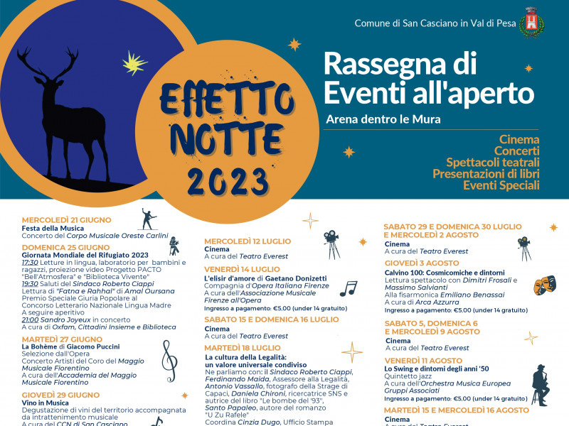 Programma iniziative effetto notte