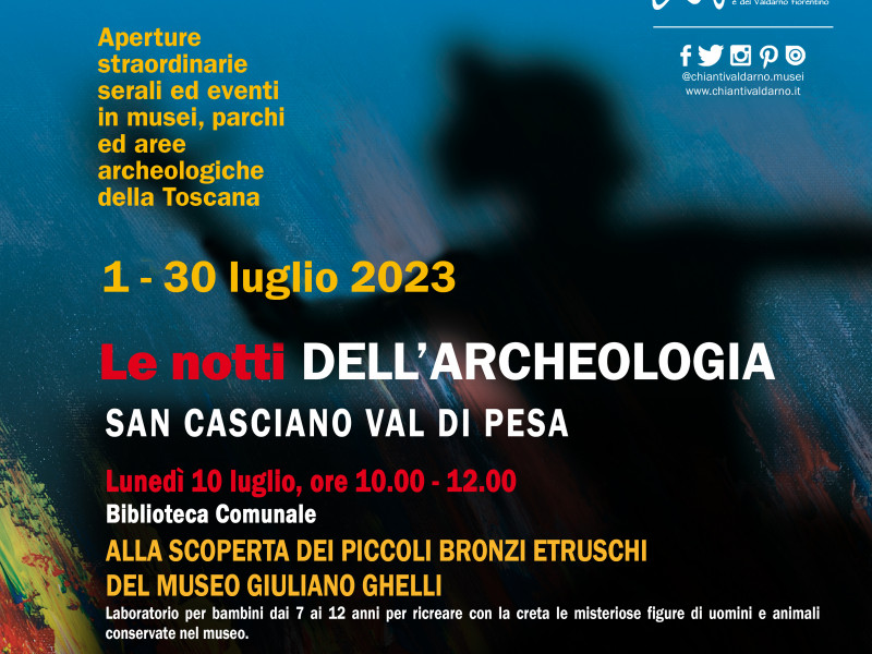 Locandina notti dell'archeologia